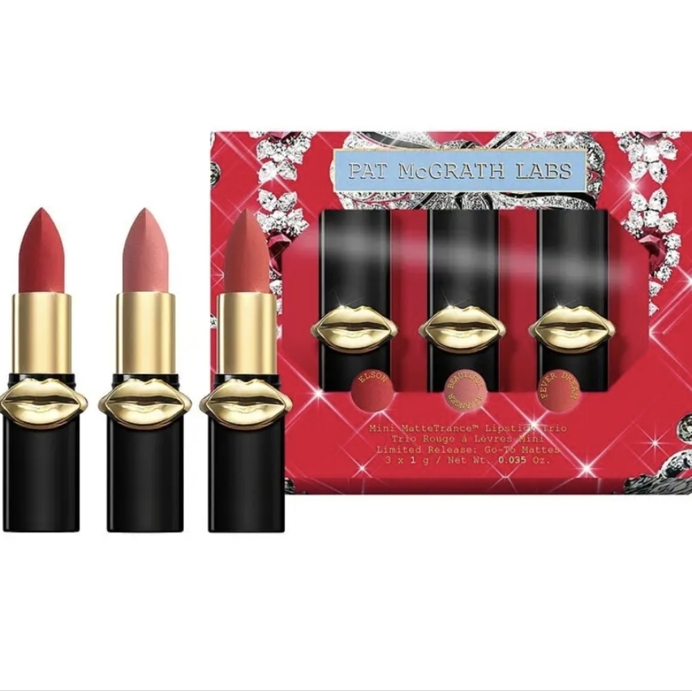 Pat McGrath Lipstick Set - Red and Pink